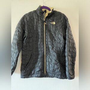 North Face Thermoball PrimaLoft Full Zip Jacket (Big Girls) L 14-16